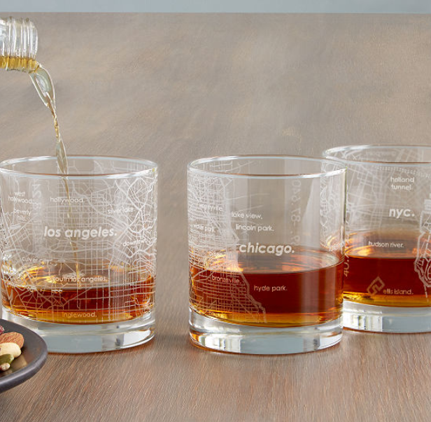 Urban Map Glasses